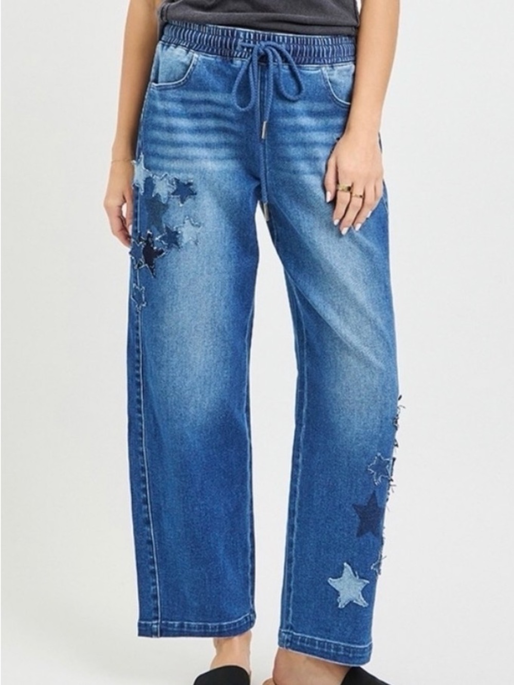 Star Patch Jeans